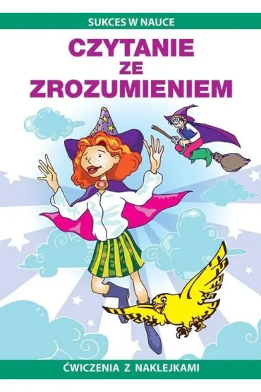 Czytanie ze zrozumieniem. �wiczenia z naklejkami - Beata Guzowska