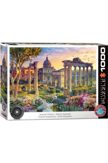 Puzzle 1000 Roman Forum Rome Italy 6000-6003 Eurographics