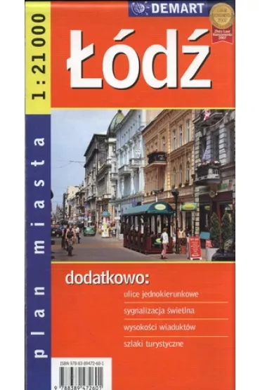 ��d�. Plan miasta 1:21 000