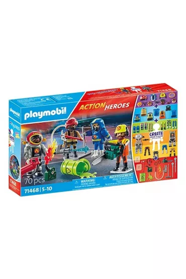 Playmobil Action Heroes My Figures Stra� po�arna 71468