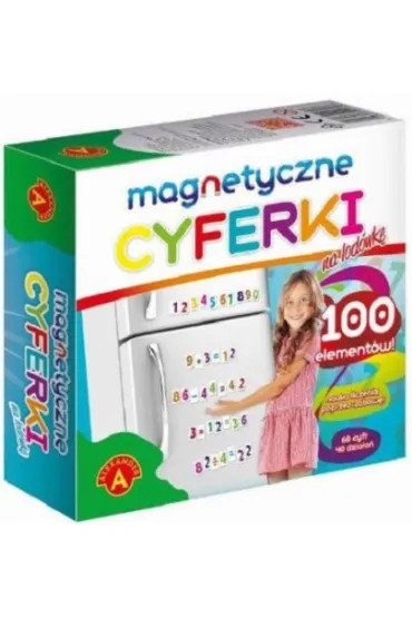 Cyferki magnetyczne na lod�wk� Alexander