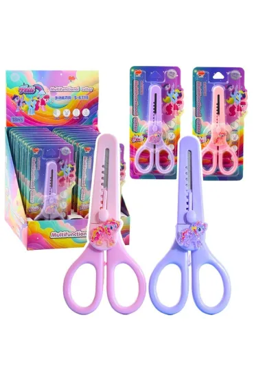 LeanToys No�yczki dzieci�ce z os�onk� Konik 14cm MIX