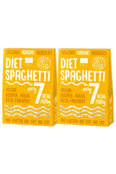 Diet-Food Makaron konjac spaghetti Zestaw 2 x 385 g Bio