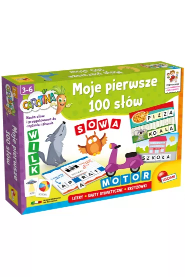 Carotina Moje pierwsze 100 s��w Lisciani