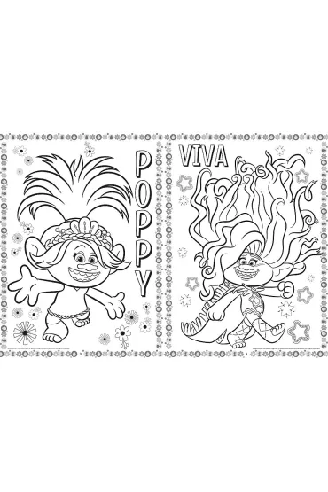 Trolls Kolorowanka