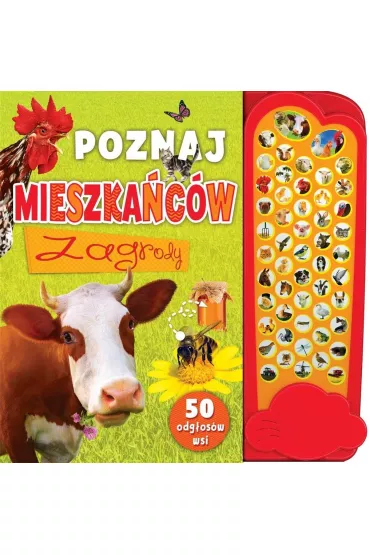 Poznaj mieszka�c�w zagrody Ksi��eczka d�wi�kowa