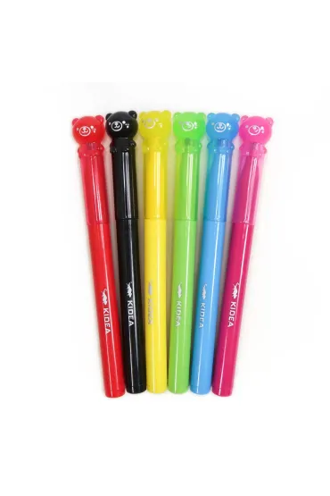 Derform Flamastry misie 6 szt.