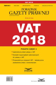 VAT 2018 Podatki Cz 2