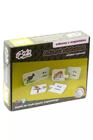 zZuple - nauka angielskiego Alfabet zwierz�t