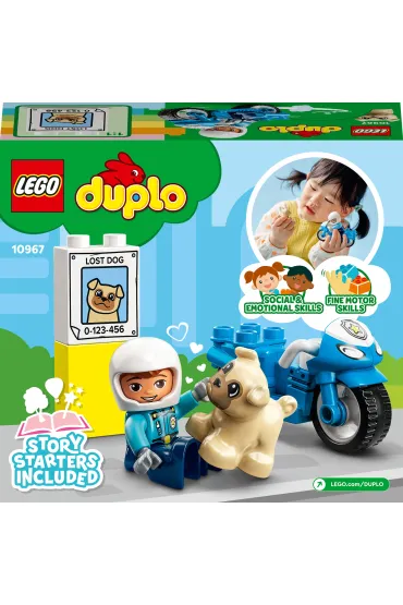 LEGO DUPLO Motocykl policyjny 10967