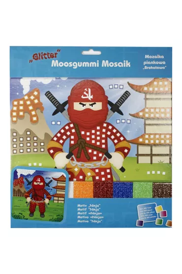 Mozaika piankowa brokatowa Ninja Titanum