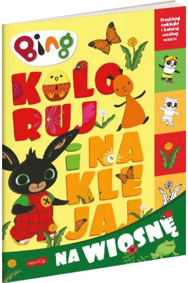 Bing. Koloruj i naklejaj na wiosn�