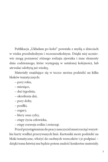 Uk�adam po kolei - Magdalena Hinz