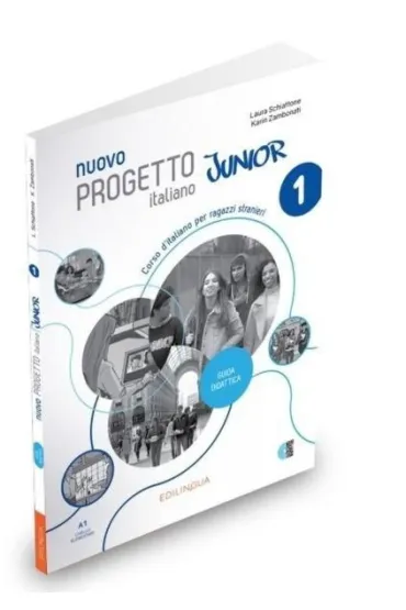 Nuovo Progetto italiano junior 1 przewodnik metod. - Karin  Zambonati, Laura  Schiatone