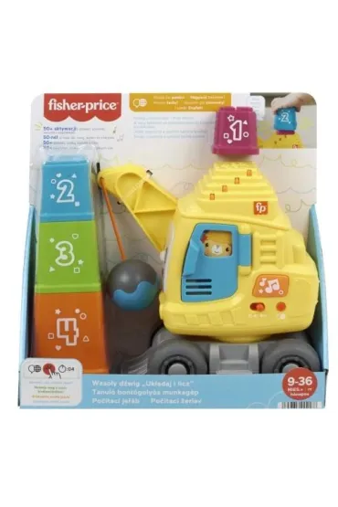Fisher-Price. Weso�y d�wig "Uk�adaj i licz" HWY64 Mattel