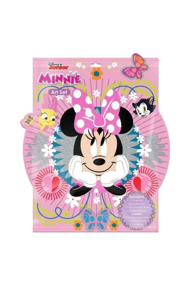 Kolorowanka z naklejkami Minnie