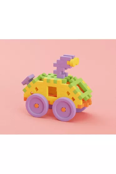 Mini Waffle Konstruktor Klocki Mini Waffle 200 el. Konstruktor Botanik