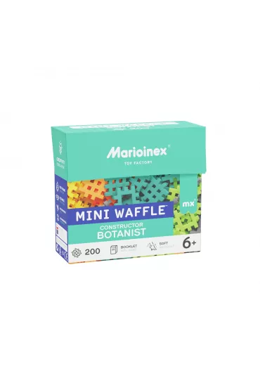 Mini Waffle Konstruktor Klocki Mini Waffle 200 el. Konstruktor Botanik