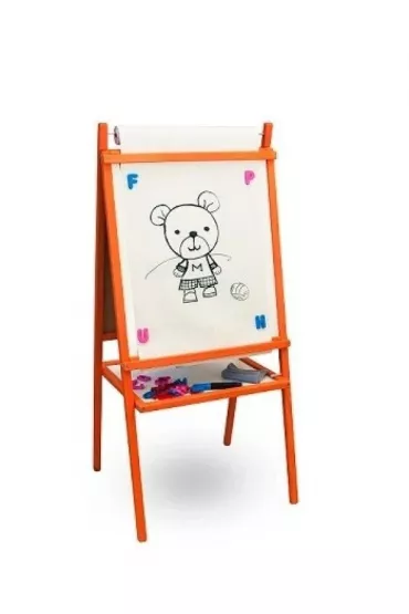 Tablica z rolk� papieru dwustronna pomara�czowa