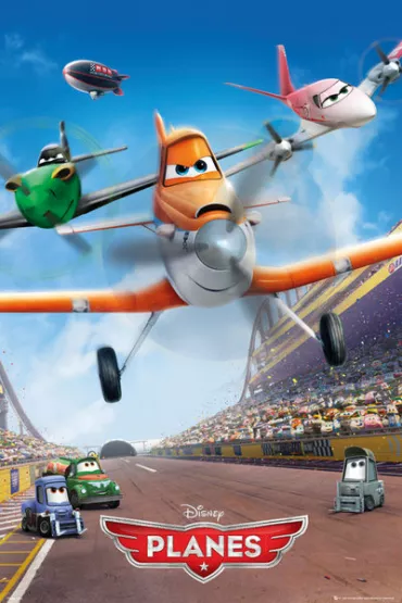 Samoloty Planes - plakat 61x91,5 cm
