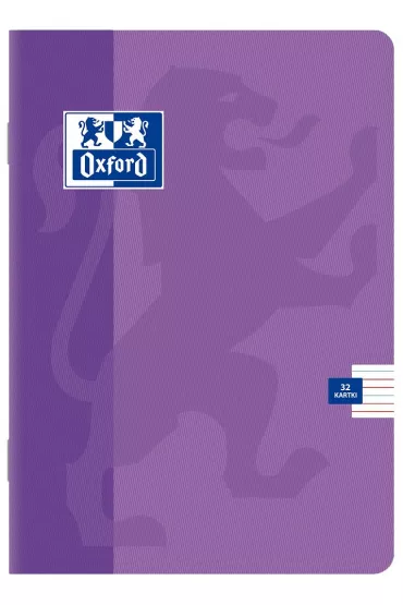 Oxford Zeszyt A5 Sweet trzy linie 32 kartki