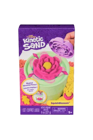 Kinetic Sand   Squish Blossom  Kwiatowa Niespodzianka  Spin Master