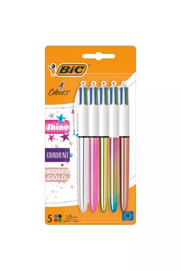 D�ugopis Colours Shine Gradient AST 5 szt BIC