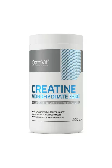 OstroVit Monohydrat Kreatyny 3300 mg - suplement diety 400 kaps.