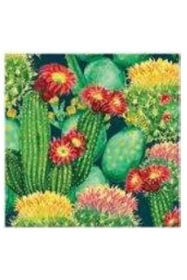 Paw Serwetka Lunch Decor Vibrant Cacti 33x33 20 szt.