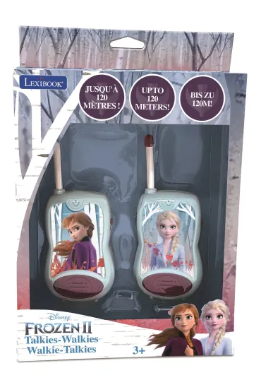 Kr�tkofal�wki walkie talkie Frozen ze sprz�czk� TW12FZ Lexibook