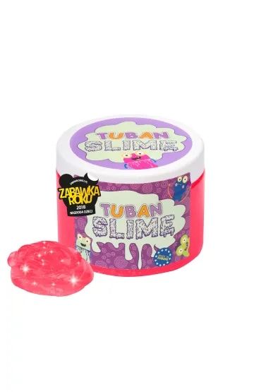 Tuban Super Slime brokat neon r�owy 0,5 KG