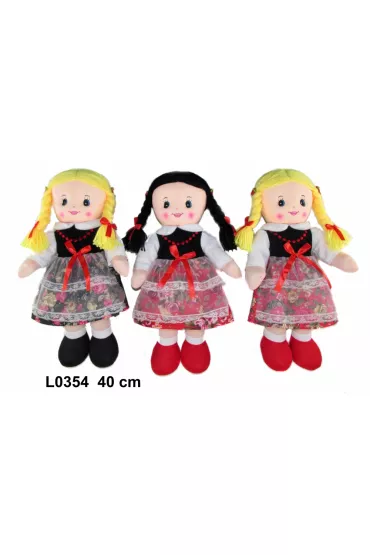 Pluszak Lalka 40 cm SUN-DAY L0354