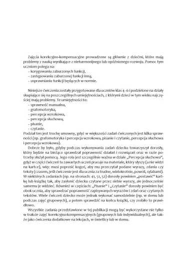 My�l� rozwi�zuj� i... wiem. �wiczenia korekcyjno-kompensacyjne dla uczni�w klas 4-6 - Magdalena Hinz