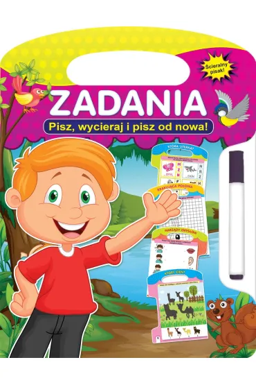 Zadania. Pisz, wycieraj i pisz od nowa!