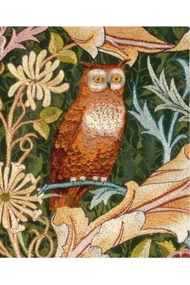 Museums & Galleries Karnet z kopert� Detail from The Owl wall 17x14 cm