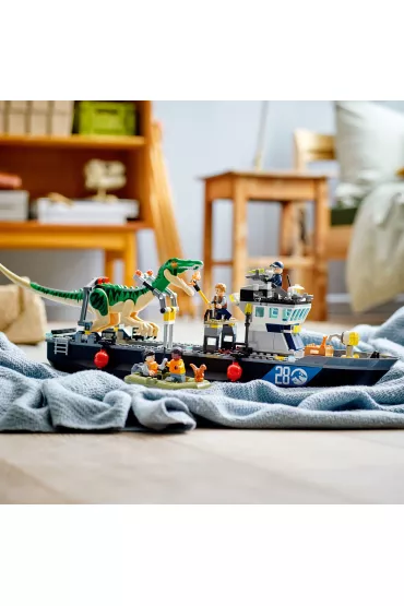 LEGO Jurassic World Barionyks i ucieczka �odzi� 76942
