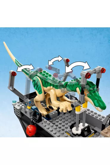 LEGO Jurassic World Barionyks i ucieczka �odzi� 76942