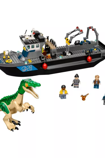 LEGO Jurassic World Barionyks i ucieczka �odzi� 76942