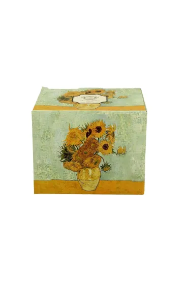 Duo Sp. z o.o. Porcelanowy kubek bary�ka Van Gogh Sunflowers 430 ml