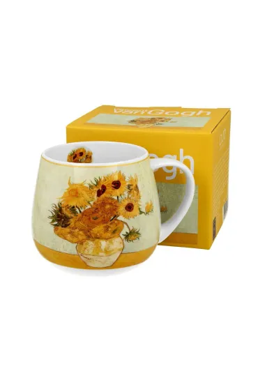 Duo Sp. z o.o. Porcelanowy kubek bary�ka Van Gogh Sunflowers 430 ml