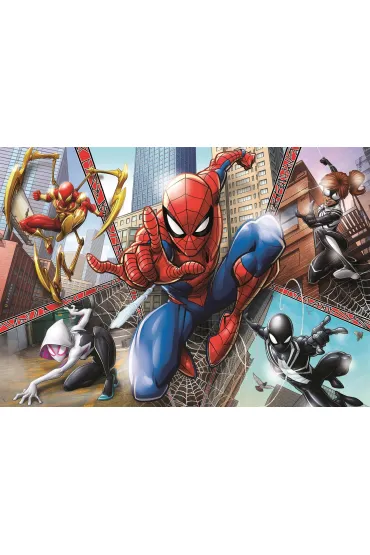 Puzzle 2x60 el. SuperColor. Spider-man Clementoni