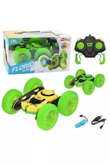 Samoch�d kaskaderski RC zielony LeanToys