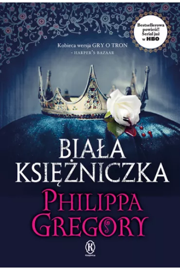 Bia�a ksi�niczka (ok�adka serialowa) - Philippa Gregory