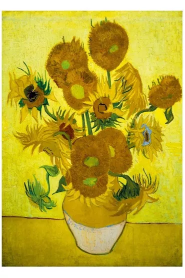 Puzzle 1000 el. S�oneczniki, Vincent van Gogh Bluebird Puzzle
