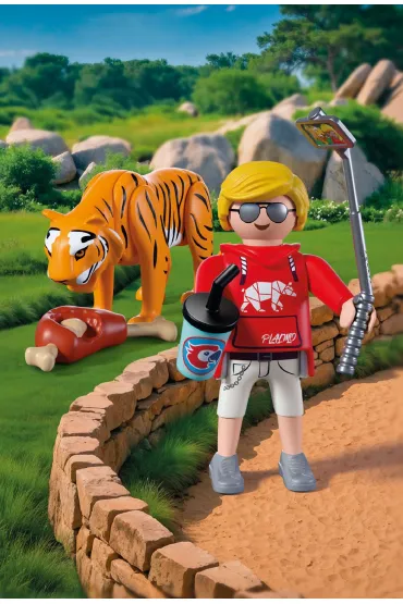 Playmobil Animals & Friends Tygrys i odwiedzaj�cy 72089