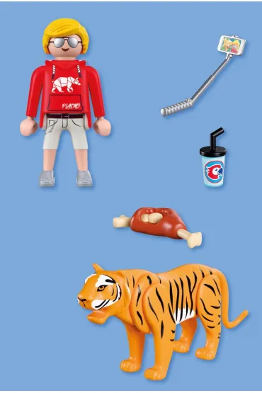 Playmobil Animals & Friends Tygrys i odwiedzaj�cy 72089