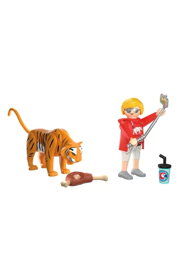 Playmobil Animals & Friends Tygrys i odwiedzaj�cy 72089