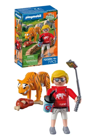 Playmobil Animals & Friends Tygrys i odwiedzaj�cy 72089