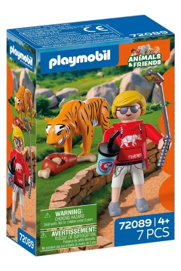 Playmobil Animals & Friends Tygrys i odwiedzaj�cy 72089