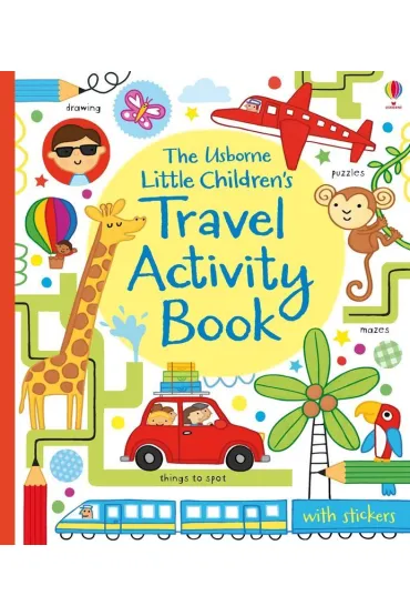 Little Children's Travel Activity Book wer. angielska - James MacLaine, Various